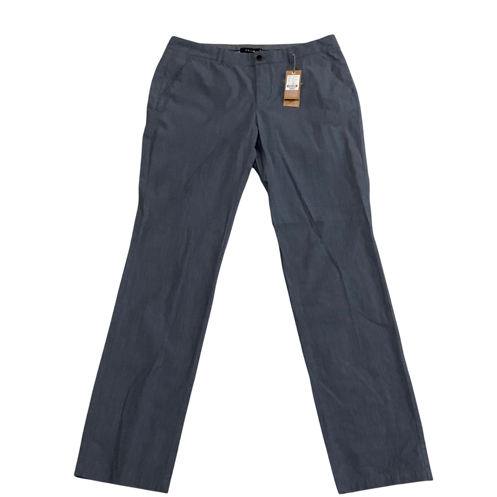UGIZ Trousers Men 32 Grey NEW Slacks UBPA602-A Flat Front Business Casual